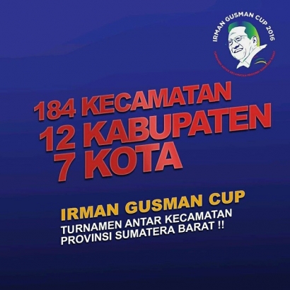 Apakah, Turnamen “Irman Gusman Cup” Pencitraan Ketua DPD RI?
