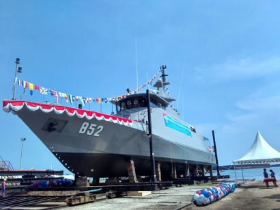 TNI-AL Luncurkan Kapal Patroli Cepat 43 Meter