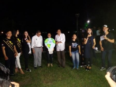 Selebrasi "Switch Off  +60 Earth Hour" di Kota Denpasar Berlangsung Meriah