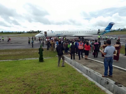 Garuda Indonesia Mendarat Perdana di Tanah Batak!
