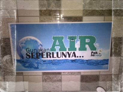 Gunakan Air Seperlunya! Air PALYJA, Air Kita, Air Indonesia #Bersama Demi Air
