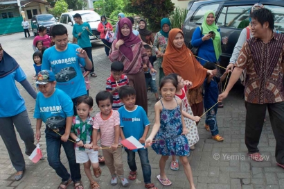 Menyaksikan Anak-anak Autistik Memperingati Hari Kesadaran Autisme Sedunia di Makassar