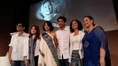 Pertunjukan “Wajah Perempuan” Film Indonesia oleh Reza Rahadian