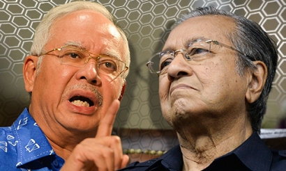 Perseteruan Mahathir dan Najib Razak Kian Memanas