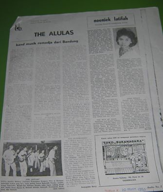 Bandung 1959 (2)  Munculnya The Alulas dan Sebuah Kota Musik