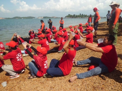 Seru, Team Building di Pulau Terpencil Kota Batam