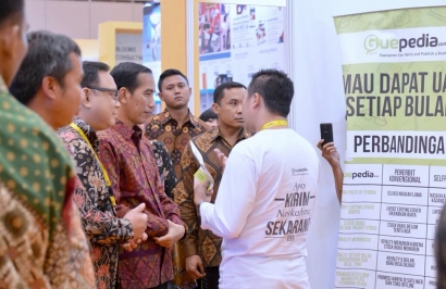 Jokowi Support Penuh Guepedia di IESE 2016