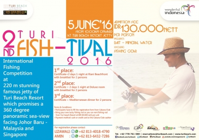 An Extra Ordinary Fishing Competition at TURI Beach Resort Batam - 2nd Turi Fish-tival 2016!