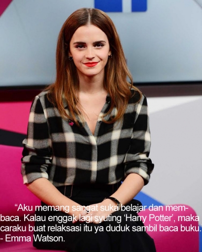 Mau Tau Gimana Emma Watson Relaksasi?