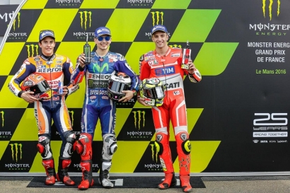 Kualifikasi MotoGP Le Mans, Rossi Ketujuh, Gosip Pedrosa ke Yamaha
