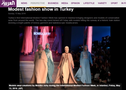 Dunia Merespon Fashion Muslim dari Istanbul Modest Fashion Week, Turki, Bagaimana Indonesia?