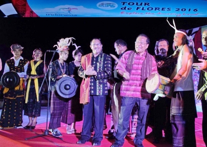 Optimisme Rizal Ramli untuk Pariwisata Flores, Melalui Tour de Flores