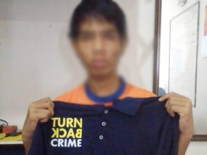 Hati-hati, Pakai Kaos Turn Back Crime Bisa Dihukum 3 Bulan Penjara