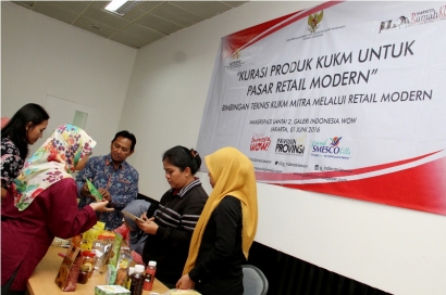 LLP-KUKM Gelar Kurasi Produk untuk Pasar Retail Modern