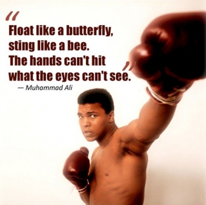 Legend of The Flying Butterfly, Muhammad Ali