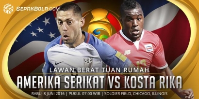 Menanti Laga Hidup Mati Amerika Serikat Vs Kosta Rika