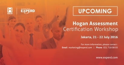 Hogan Assessment Certification Workshop 21 - 22 Juli 2016