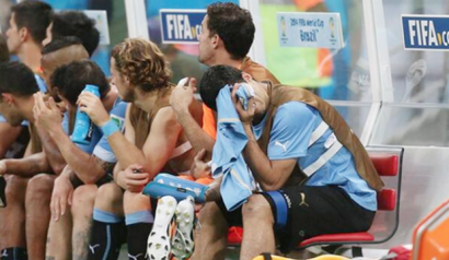 Karena Suarez, Uruguay Tersingkir