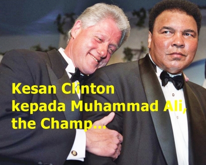 Pujian Clinton untuk Muhammad Ali