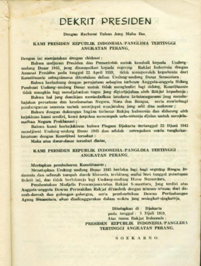 Bandung 1959 (10) Pasca Dekrit Presiden 5 Juli 1959: Pengibaran Bendera hingga Pemberian Nama Bayi