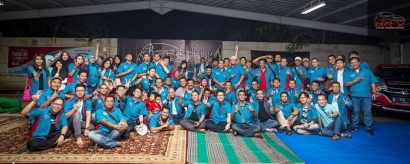 110 Mobil HR-V Meriahkan Acara Buka Bersama HR-V Club Indonesia