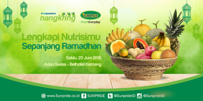 [Nangkring] Lengkapi Nutrisimu Sepanjang Ramadan bersama Sunpride!