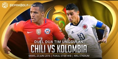 Pilih Mana Chile atau Kolombia Lawan Argentina di Final Nanti?