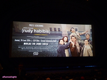 Press Screening Film "Rudy Habibie"