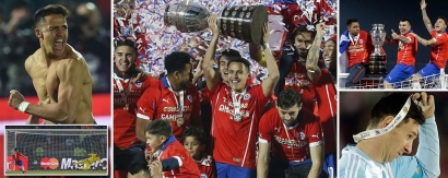 Performa Mengagumkan Chile di Final Copa America 2016