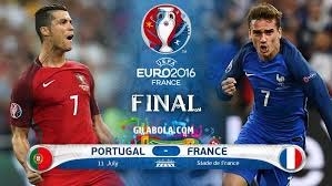Final Piala Eropa 2016: Perancis vs Portugal