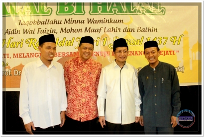 Prof. Nasaruddin Kembali Pulang Kampung pada Halal Bi Halal Pemkab Bantaeng
