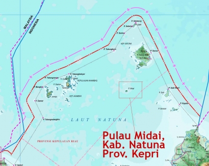 Penyu Bertelur Disikat di Pulau Midai, Kab. Natuna, Kep. Riau
