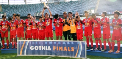 Pantas Ditiru Timnas dari Pemain Muda Indonesia di Gothia Cup 2016