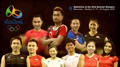 Mengintip Peluang Atlet Bulutangkis Indonesia di Penyisihan Grup Olimpiade Rio 2016