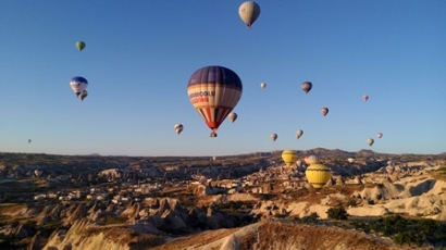 Jelajah Turki (1): Memandang Flinstone dari Balon Udara