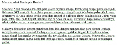 Buruknya Keberpihakan Kompasiana