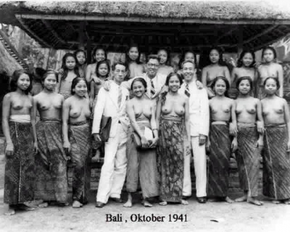 Perempuan Bali Dipandang dari Sumatera, 1930-an