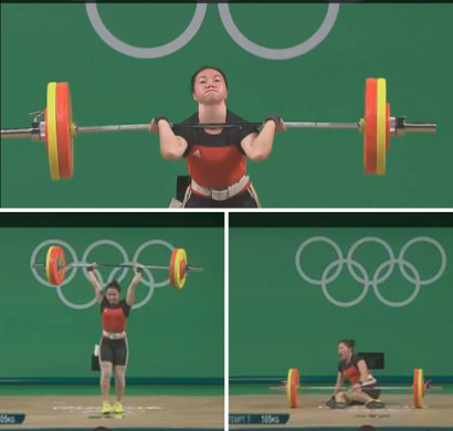 Dewi Safitri Gagal Raih Medali Cabang Angkat Besi Olimpiade Rio 2016