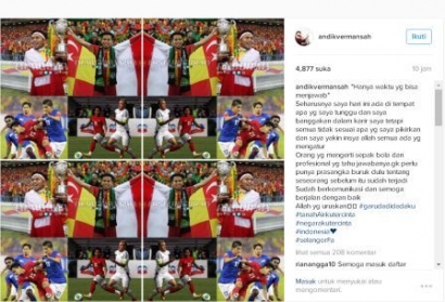 Andik Batal Ikut Seleksi Timnas Piala AFF 2016