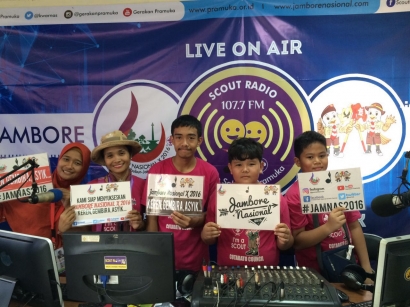 Scout Radio, Radionya Anak Pramuka Jambore Nasional 2016