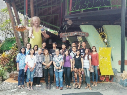 Mengunjungi Istana Sang Maestro Seni Lukis Indonesia : Museum Affandi