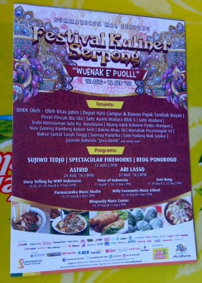 Festival Kuliner Serpong, Pilihan Tepat Keluarga di Akhir Pekan