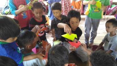 Serunya Menjadi Origami Sensei di Indonesia