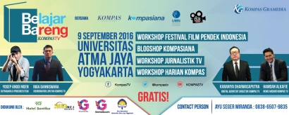 Belajar bareng Kompas TV Singgah di Yogyakarta!