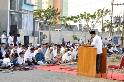 Perayaan Idul Adha di Sukolilo Park Regency