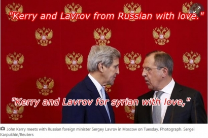 Kerry dan Lavrov untuk Suriah dengan Cinta