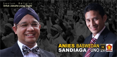 Bersama Anies dan Sandiaga Menuju Jakarta yang Islami?