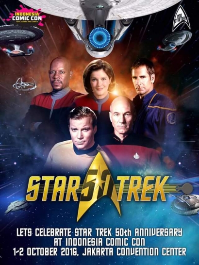 Ayo, Bersama Kita Rayakan 50 Tahun "Star Trek"