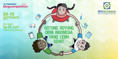 Inilah Pemenang "Blog Competition" Gotong Royong Indonesia Sehat!