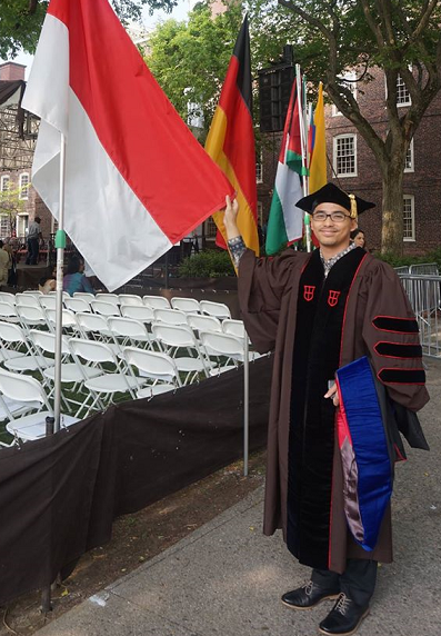 Satrio Adi Wicaksono, Alumni IC Peraih Doktor di Amerika